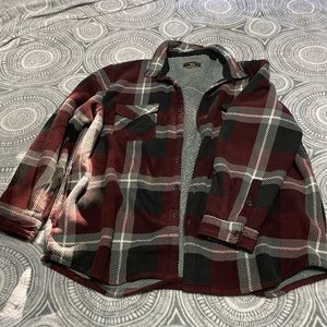 Warm Sherpa lined flannel size triple X